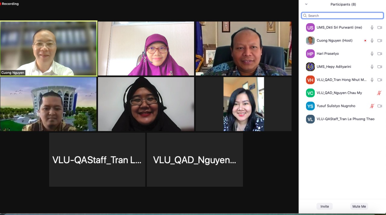 You are currently viewing Universitas Muhammadiyah Surakarta dan Van Lang University Vietnam Inisiasi Kerjasama Penjaminan Mutu
