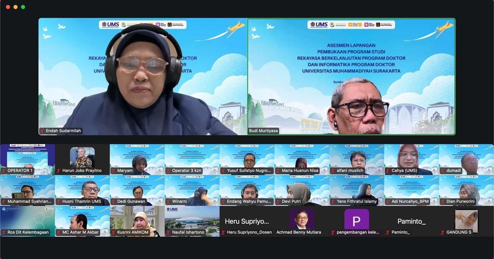 You are currently viewing Evaluasi Lapangan Usul Pembukaan 2 Program Doktor di UMS