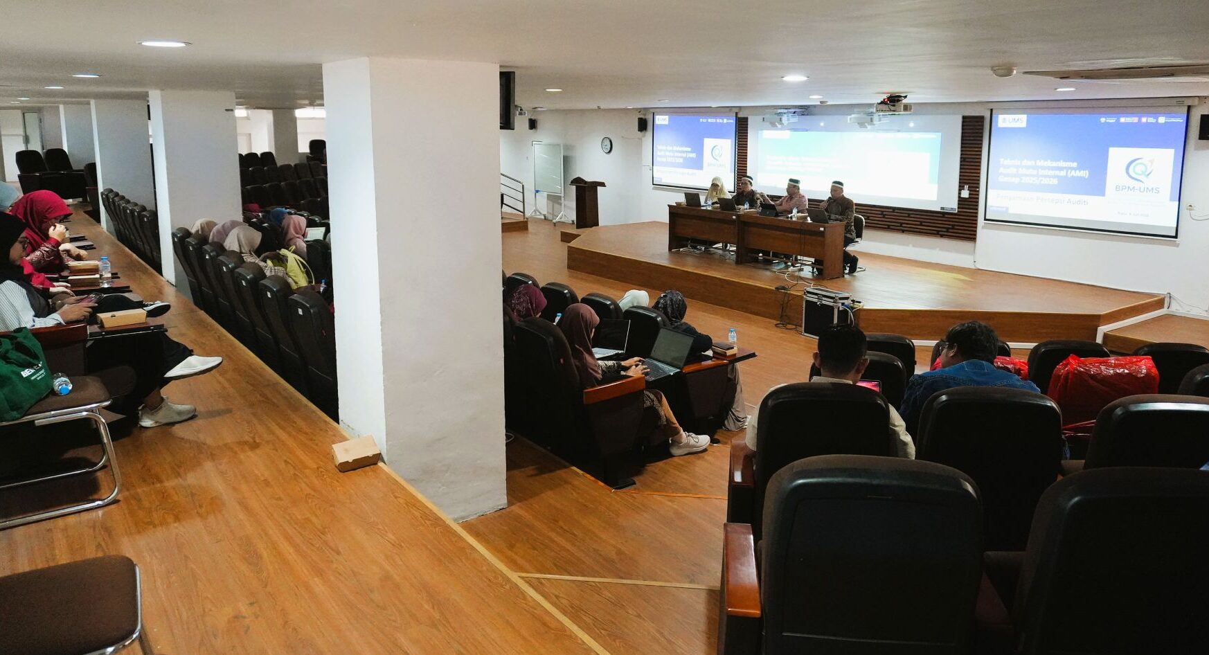 You are currently viewing BPM UMS Samakan Persepsi Auditi Jelang Audit Mutu Internal Akhir Tahun TA 2025/2026